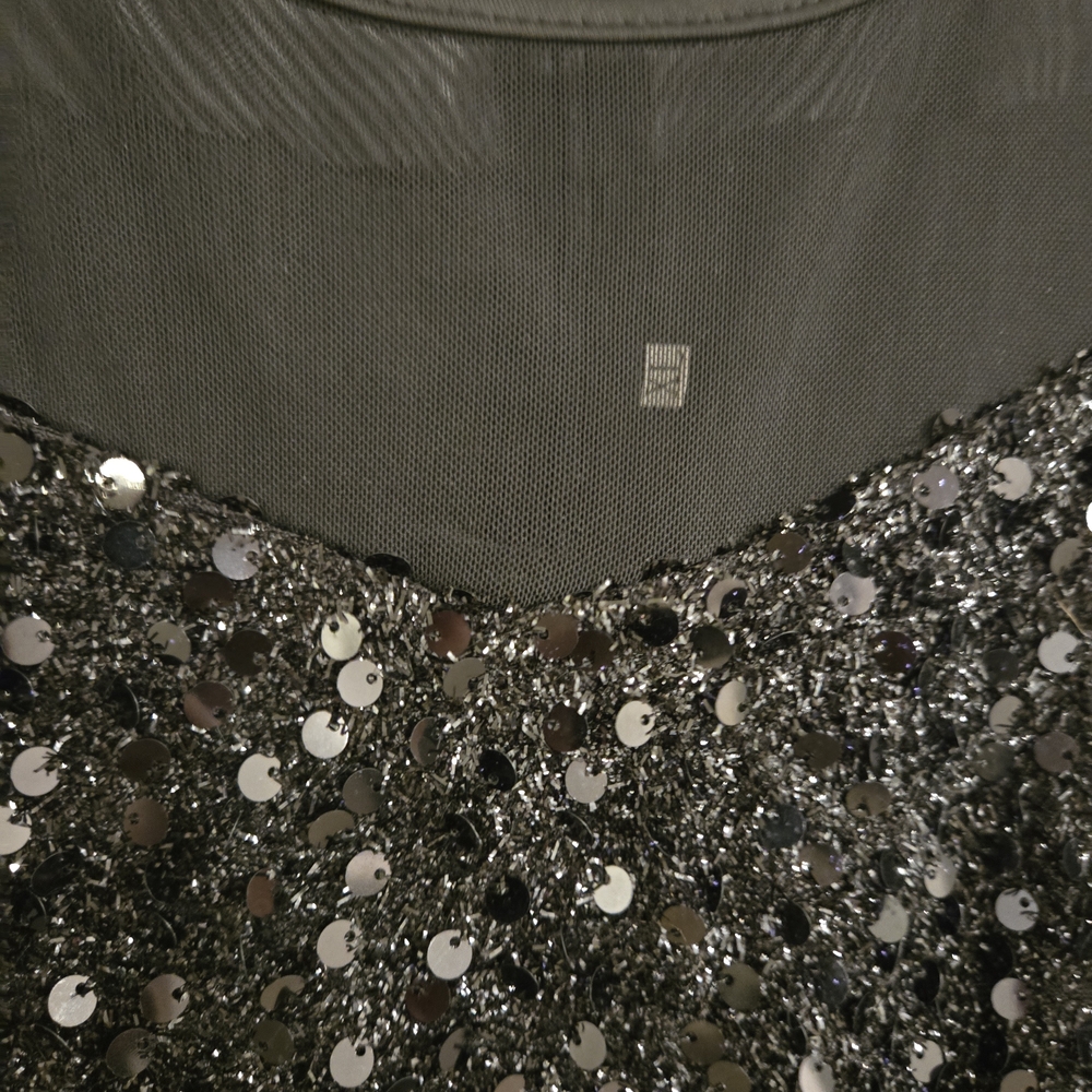 Source Unknown Glittering Black Maxi‎ Dress - Picture 3 of 6